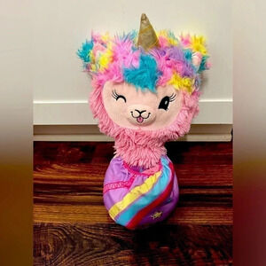 Pikmi Pops Pajama Llamas Plush Stuffed Animal Llamacorn Unicorn Pocket Girl Fun